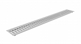 Решетка водоприемная GIDROLICA Standart 508/1 1000х136х20 мм цвет сталь