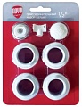 Комплект монтажный Royal Thermo 1”х 1/2" белый